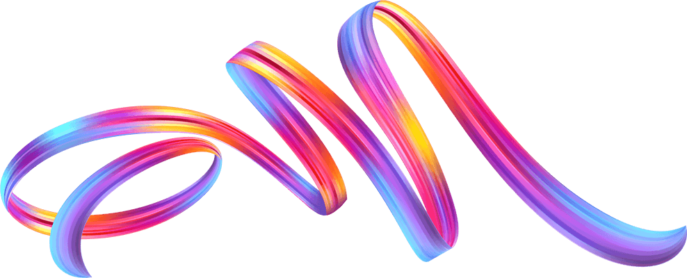 An image of a ribbon signifying the connectivity Amitor provides.